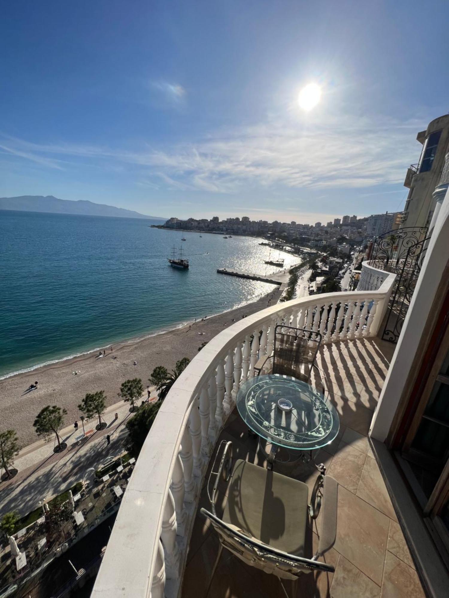 Monte Cristo Hotel With Rooftop Pool Саранда Экстерьер фото